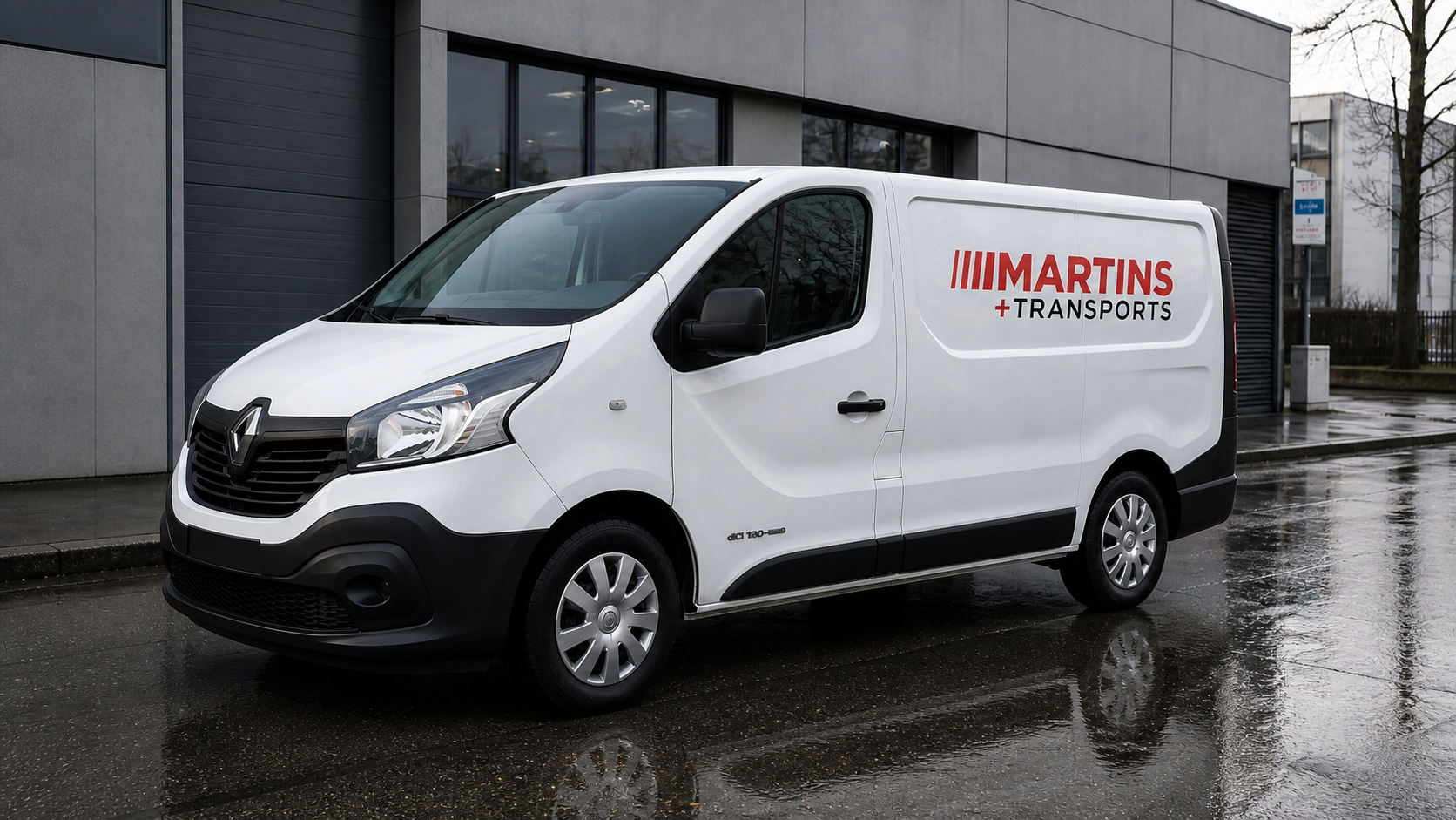Fourgon léger Martins Transports — transport mobilier et cartons Genève